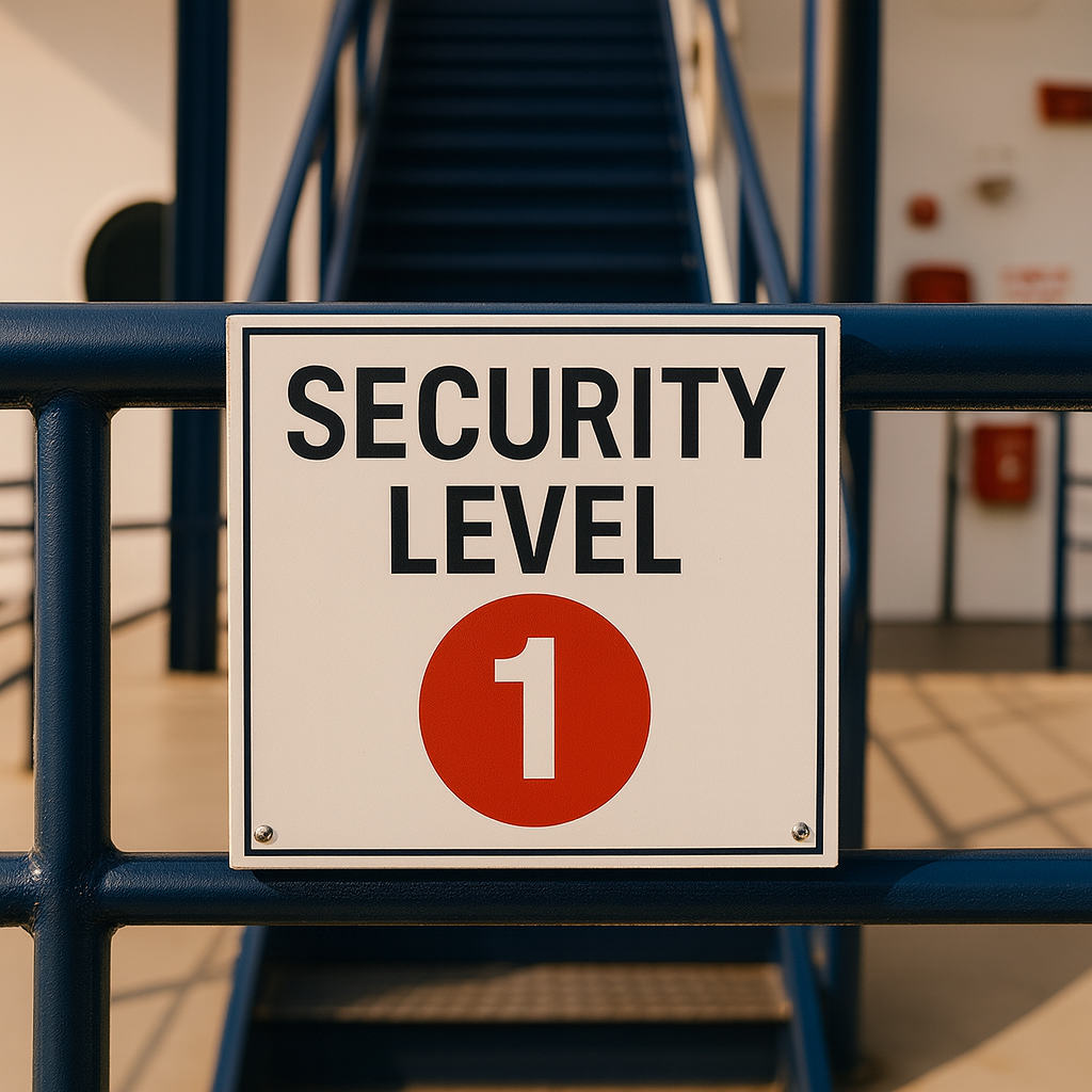 ISPS security level